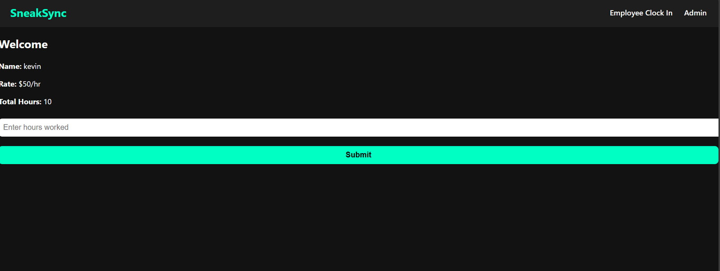 SneakSync Payroll Automation